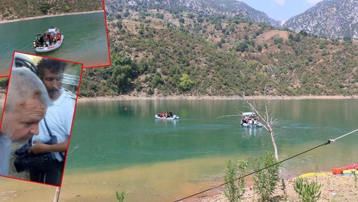 Kozan'da düşen helikopterin çıkarılması için çalışılıyor; 16 metrede