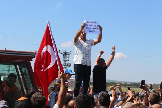 Bursa'da çiftçi eylemi (2)