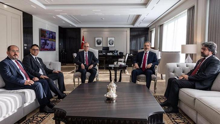 Bakan Fidan, Suriyeli heyetle görüştü