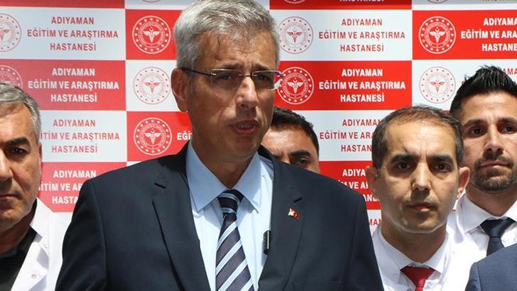 Sağlık Bakanı Kemal Memişoğlu, Adıyaman'da açıklamalarda bulundu