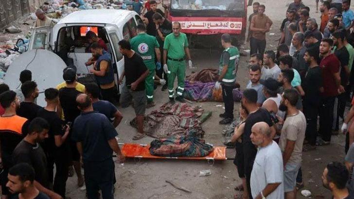 İsrail’in Gazze’de sivillerin sığındığı okula düzenlediği saldırıda 100’den fazla kişi hayatını kaybetti