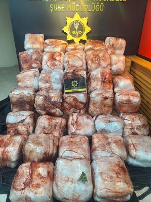 Şanlıurfa'da 2 TIR'da 406 kilo uyuşturucu ele geçirildi; 4 gözaltı