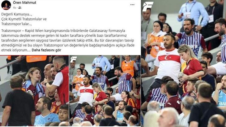 Başkan Ören’den Galatasaray formalı 2 kadının stattan çıkarılmasına tepki