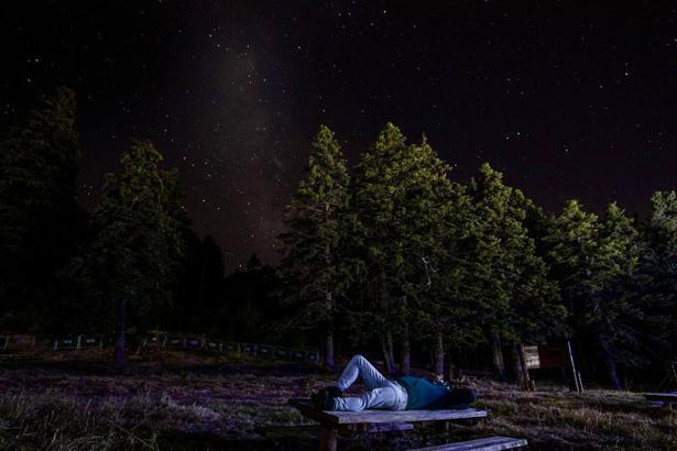 Uludağ'daki 'Gökyüzü Gözlem Etkinliği', Perseid meteor yağmuruyla görsel şölene sahne oldu