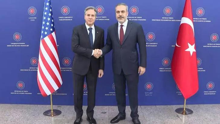 Bakan Fidan, ABD'li mevkidaşı Blinken ile görüştü