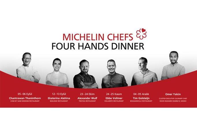 Mısır'daki ünlü otel, 4 ay boyunca Michelin yıldızlı şeflerini ağırlayacak