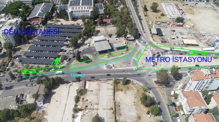 Metro'dan DEÜ Hastanesi'ne ulaşım için yaya tüneli yapılacak