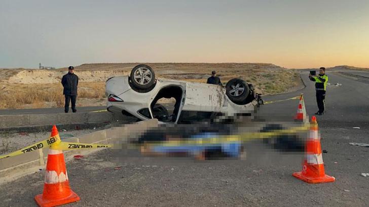 Cenazeye giderken kaza yaptılar; 4 ölü, 2 yaralı