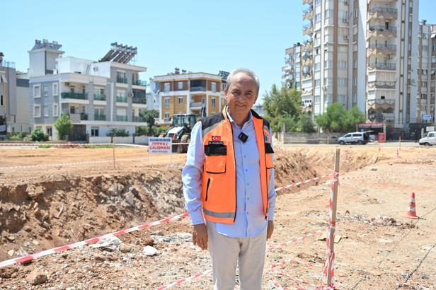 Kepez'de sele karşı önlem çalışması