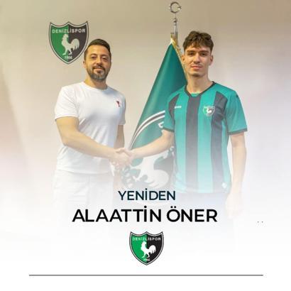 Denizlispor'da Alaattin kaldı