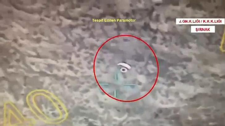 Şırnak'ta paramotorlu 4 terörist etkisiz hale getirildi