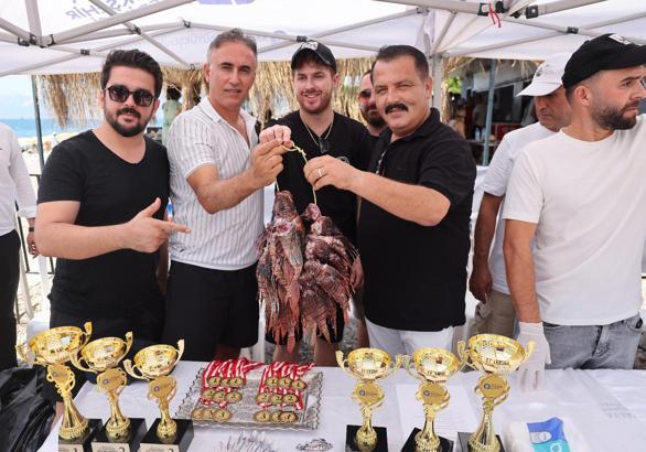 Antalya'da aslan balığı yakalama ve tadım etkinliği