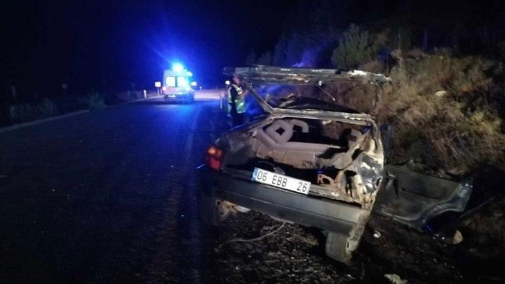 Kastamonu’da otomobil takla attı: 5 yaralı