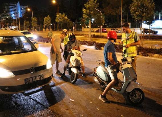 Antalya'da sürücülere 'alkol' denetimi