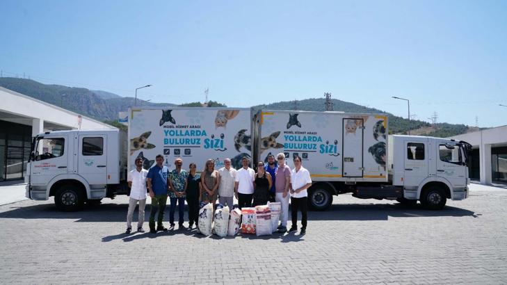 Yangın mağduru hayvanlar PAKO'da güvende