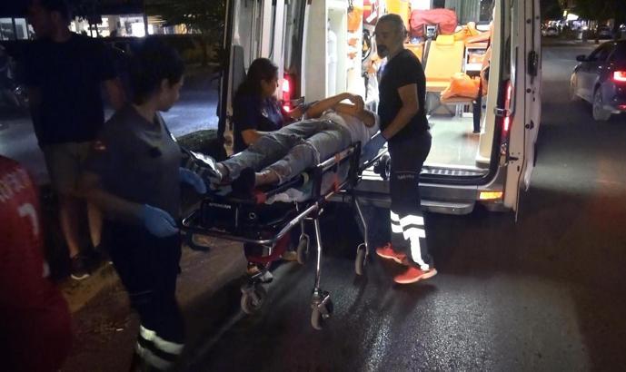 Motosiklet kazasında 2 sürücü yaralandı