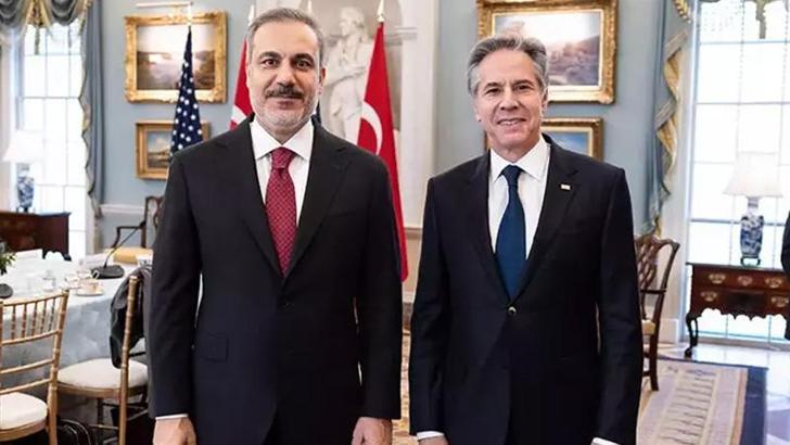 Bakan Fidan, ABD'li mevkidaşı Blinken ile görüştü