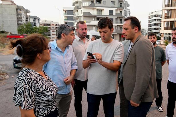 Başkan Eşki Erzene Mahallesi'nde vatandaşlarla bir araya geldi