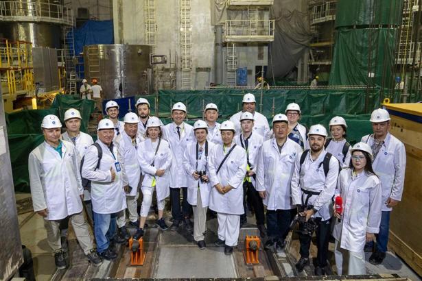 Kazakistan Cumhuriyeti Heyeti'nden Akkuyu NGS inşaat bölgesine ziyaret