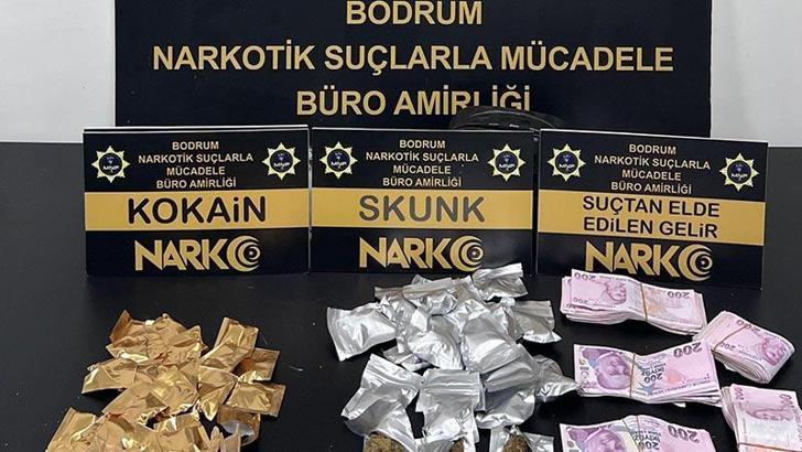 Bodrum'da uyuşturucu operasyonu: 5 gözaltı
