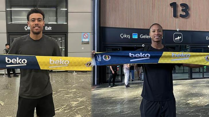Fenerbahçe Beko'da yeni transferler Devon Hall ve Wade Baldwin İstanbul'da