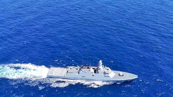 TCG Kınalıada korveti, 19 ülkede 23 liman ziyareti gerçekleştirdi