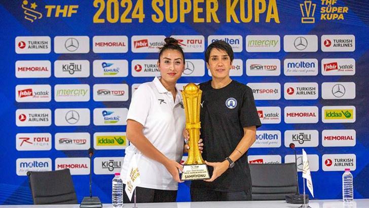 Hentbol Kadınlar Süper Kupa maçı öncesi basın toplantısı düzenlendi