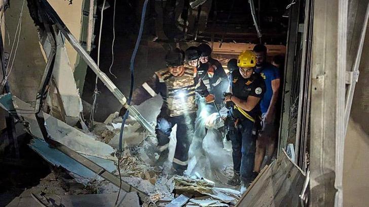 Rusya, Kryvyi Rih kentini vurdu: 2 ölü, 5 yaralı