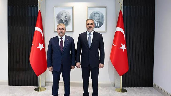 Destici, Bakan Fidan'ı ziyaret etti