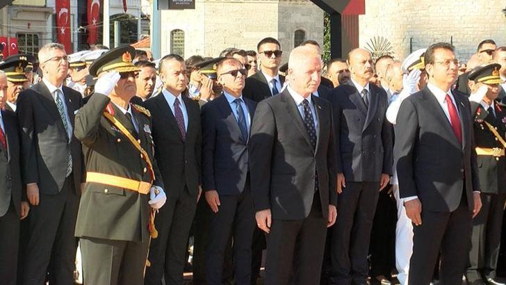 İstanbul'da 30 Ağustos Zafer Bayramı töreni