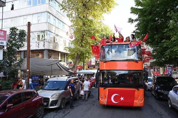 30 Ağustos Zafer Bayramı Bahçelievler’de coşkuyla kutlandı