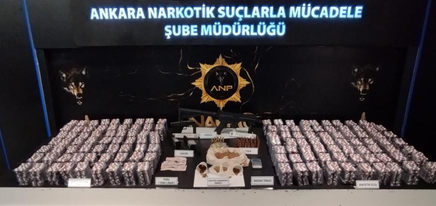 Ankara'da uyuşturucu operasyonu; 2 kişi yakalandı