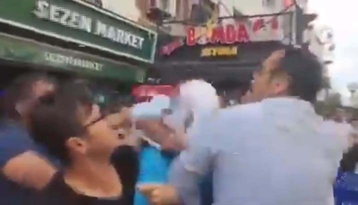 İzmir'de ABD askerinin başına çuval geçirdiler; 15 kişi gözaltına alındı: O anlar kamerada