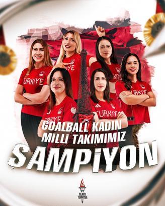 Goalball Kadın Milli Takımı, üst üste 3'üncü kez olimpiyat şampiyonu oldu