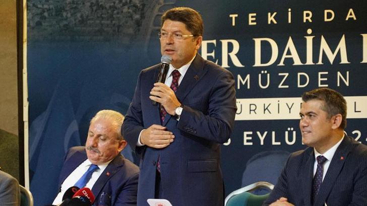 Bakan Tunç: Meclis'te uzlaşarak yeni bir anayasa yapmak milletimize borcumuz
