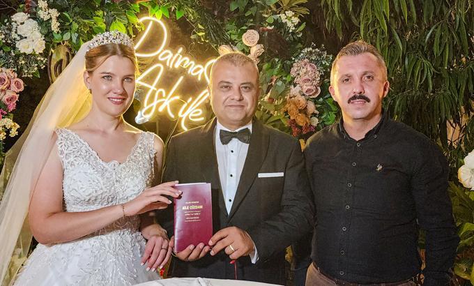 DHA muhabiri Levent Yenigün'ün mutlu günü