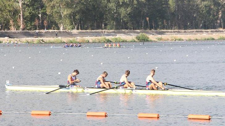 Meriç Nehri'nde Avrupa 23 Yaş Altı Kürek Şampiyonası heyecanı başladı