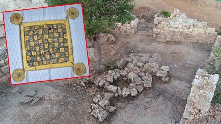 Antalya'daki arkeolojik kazılarda 'millefiori' levhalarına ulaşıldı