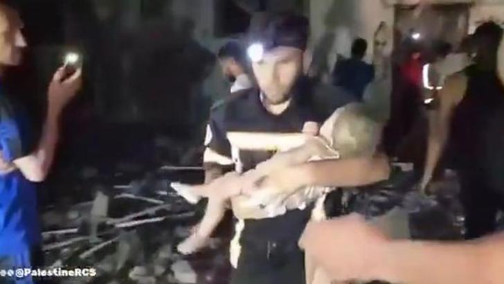 Filistin Kızılayı: İsrail’in sivillerin sığındığı kampa düzenlediği saldırıda 1 kişi öldü, 3 kişi yaralandı