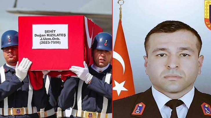 Şehit Kızılateş, memleketi Tokat'ta son yolcuğuna uğurlandı