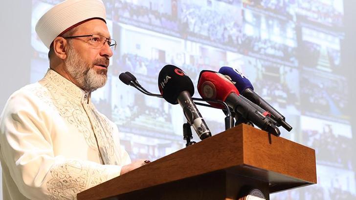 Erbaş: Her sorunu İslam'ın üstün ahlak ve bakışıyla çözebiliriz