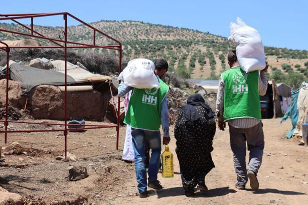 İHH ve BM’den Suriye’deki ailelere kapsamlı nakdi ve ayni destek projesi