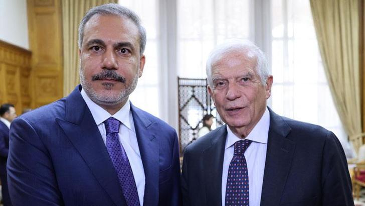 Bakan Fidan, AB Yüksek Temsilcisi Borrell ile bir araya geldi