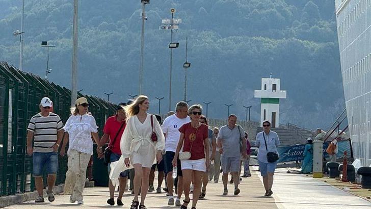 Amasra'ya kruvaziyerle 2 yılda 62 bin 259 Rus turist geldi