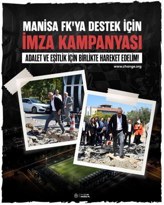 Manisa FK'dan imza kampanyası