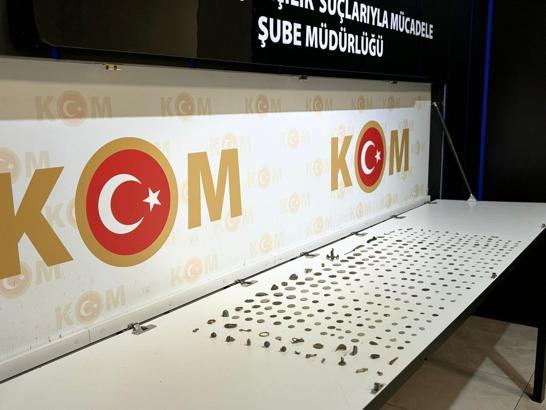 Ankara'da 340 tarihi eser ele geçirildi; 1 gözaltı