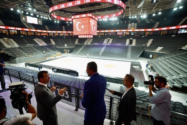 İBB Başkanı İmamoğlu'ndan Basketbol Gelişim Merkezi’ne Ziyaret