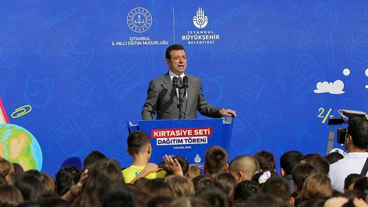 İmamoğlu: Bu çocuklarımıza borcumuzdur, lütuf değildir