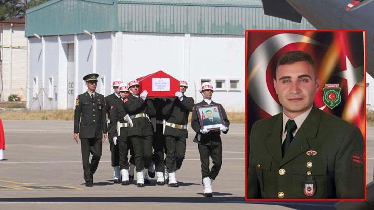 Şehit Çapan, törenle memleketine uğurlandı