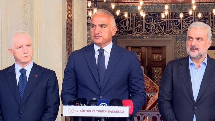 Bakan Ersoy: 6 yılda hayata geçirdiğimiz restorasyon çalışmalarının sayısı 743 olmuştur